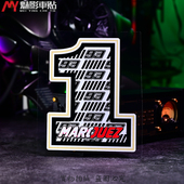 93小蚂蚁 九号 冠军1号 电动车 反光贴 摩托车 魅影车贴