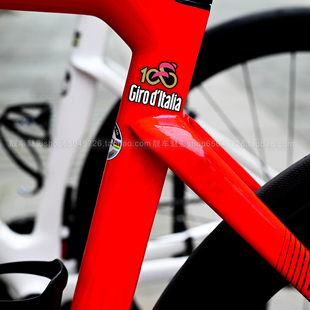 魅影车贴 世界公路车锦标赛贴花环意环法自行车车架个性装饰贴纸