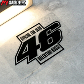 素 感动 官方粉丝团 魅影车贴 车贴 AGV元 反光贴 贴花 46罗西