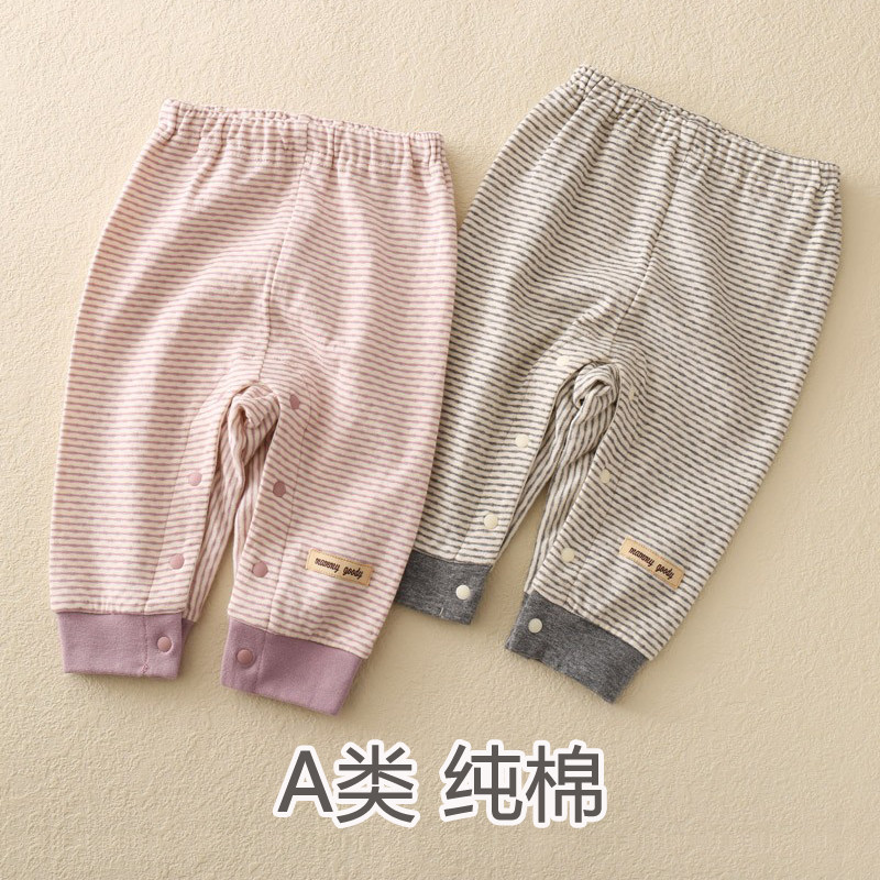 纯棉加厚大pp裤秋冬季婴儿长裤子