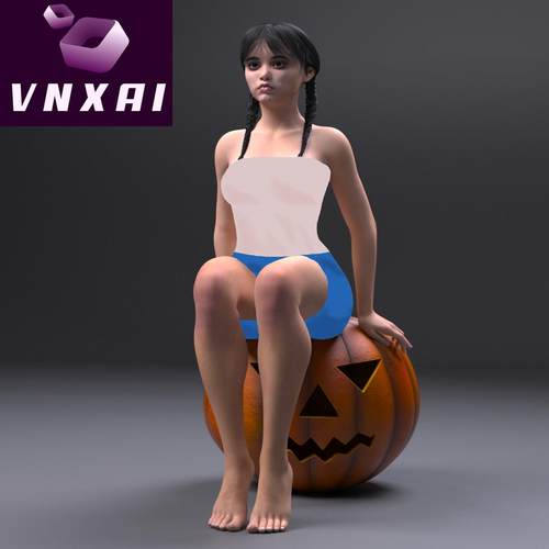 亚当斯wednesday星期三万圣节人体艺术模型任意比例模特女人