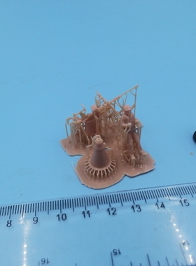 1/72 英军美军 厄利孔 欧瑞康 20mm 重机枪 船用机枪 防空 3D打印