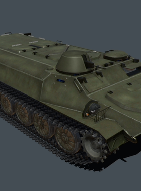 1/72 1/48 1/35 1/18 1/64 MTLB模型 打印树脂 模型电子图纸