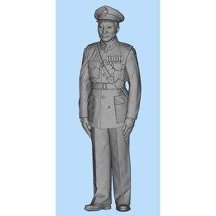 长沙保卫战天炉战法战神将军模型树脂3d