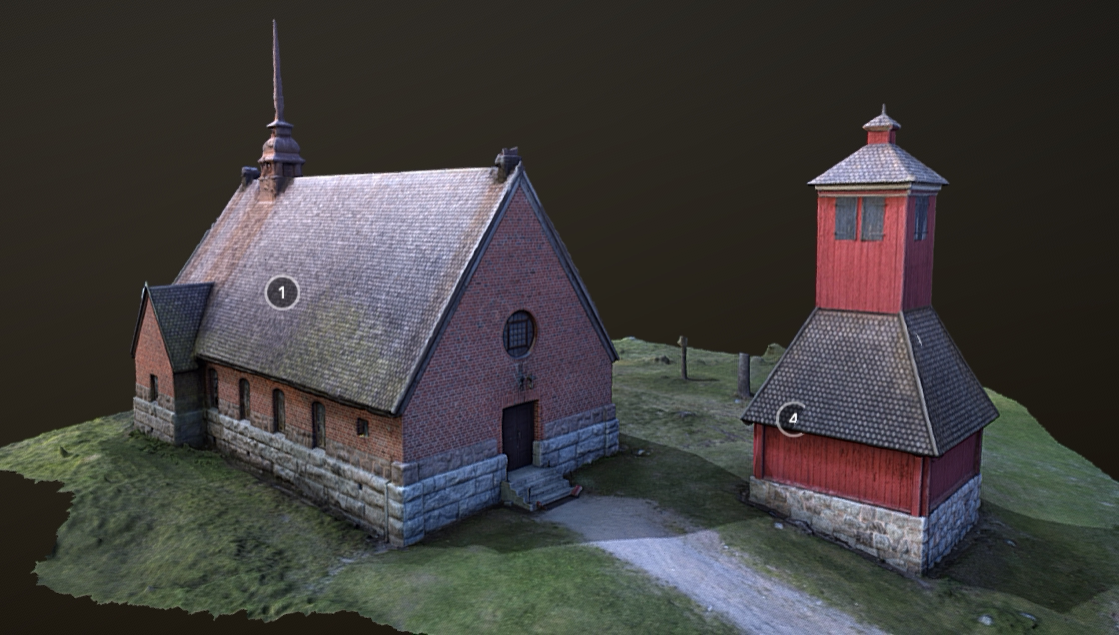 1/72 1/48 1/35 1/18 1/64苏兰帕米奥圣雅各布斯教堂模型电子图纸