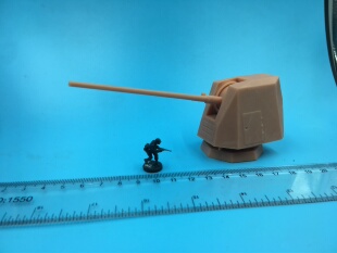 1/72 1/144 1/48 1/64  1/35 美国海军MK45 Mod4型 127mm舰炮模型