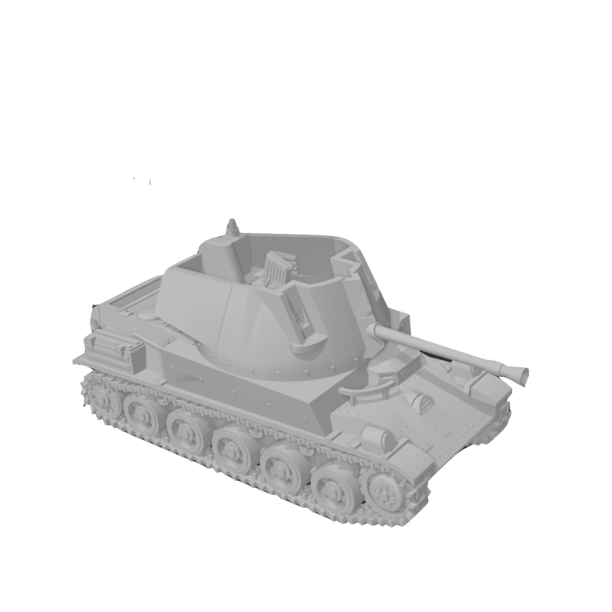 1/72 尼姆罗德·斯帕格 坦克 树脂模型 3d打印 儿童玩具收藏