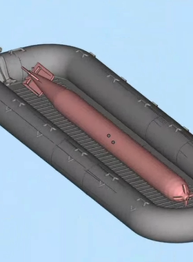 1/144 1/72 1/16 1/32 1/6 海军美军德军U艇鱼雷装载皮筏艇橡皮艇