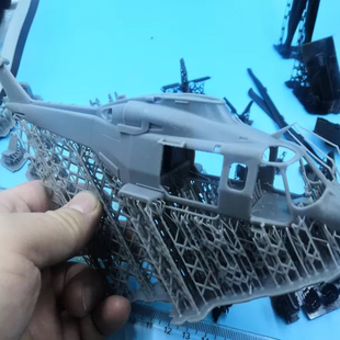 飞机树脂模型3D打印 AGUSTA 139 144