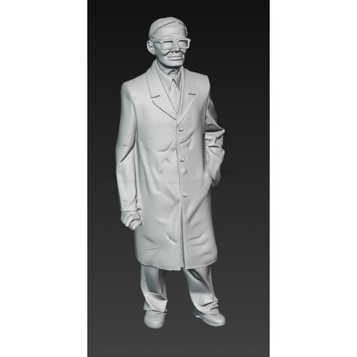 1/72 18 32 87 35 1/30 中国著名桥梁专家茅以升模型树脂3d打印