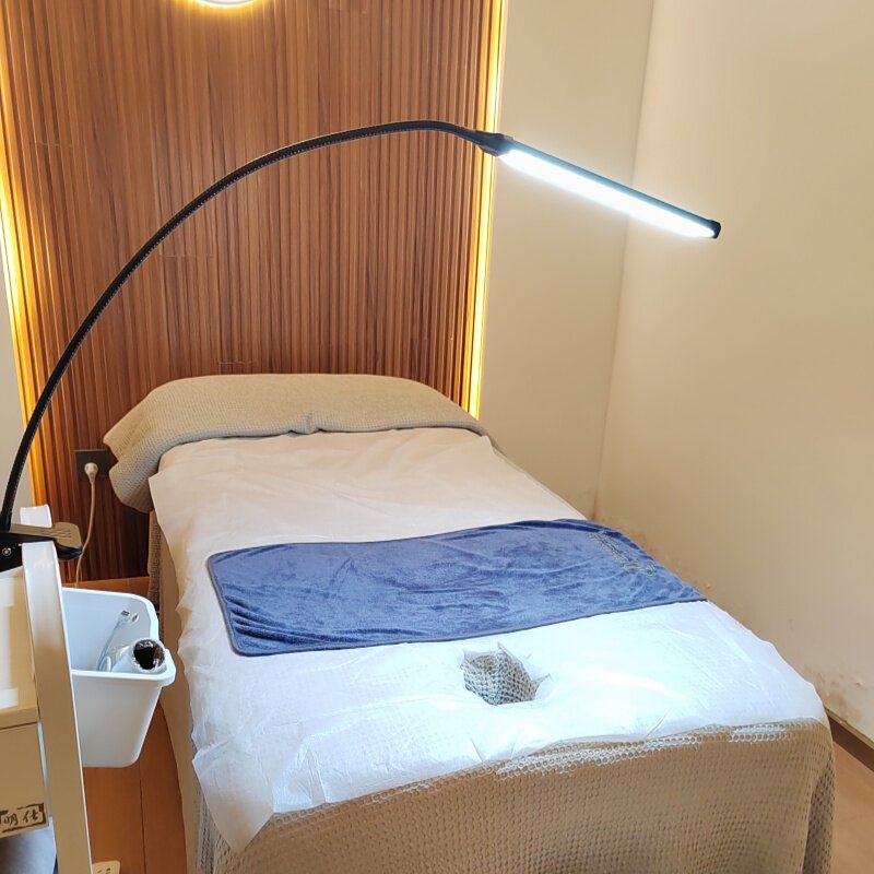 纹绣师专用灯美甲美睫纹眉无频闪柔光护眼灯桌面可夹式化妆灯