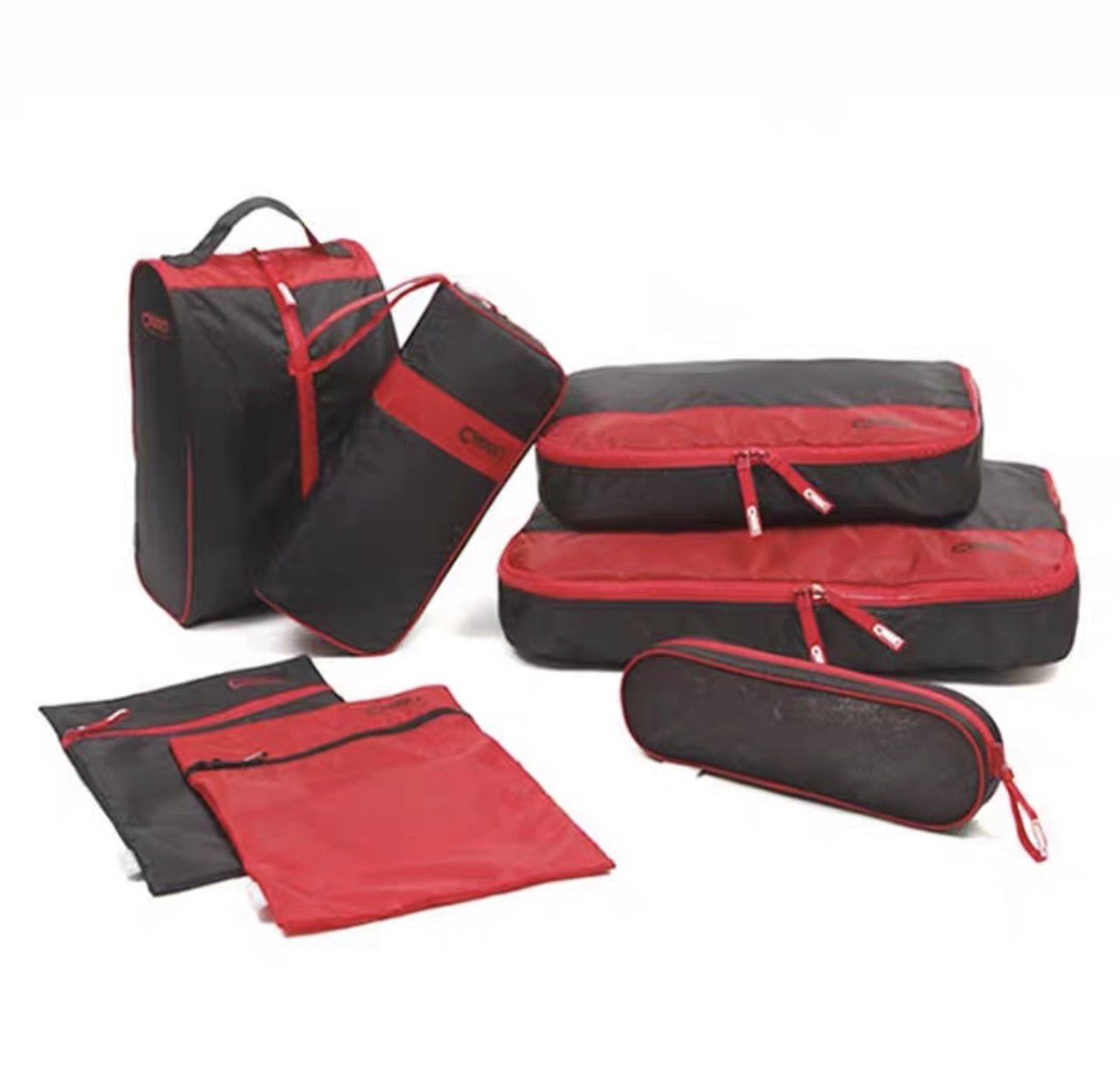 CHOOCI旅行收纳袋七件套装衣物内衣整理袋旅游分类收纳包旅行袋子,收纳整理,旅行收纳套装,淘宝优惠券,粉丝福利购,淘宝优惠卷