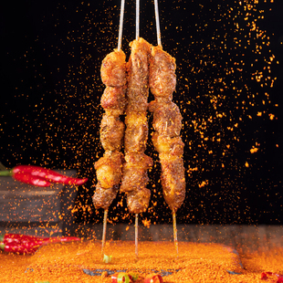 恋茶缘桃酥烧烤料500g新中式炸串料撒料烤肉蘸料调味料商用装