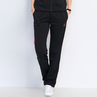 梦之队运动裤长裤春秋夏季女士速干白色直筒健身跳操中年男宽松