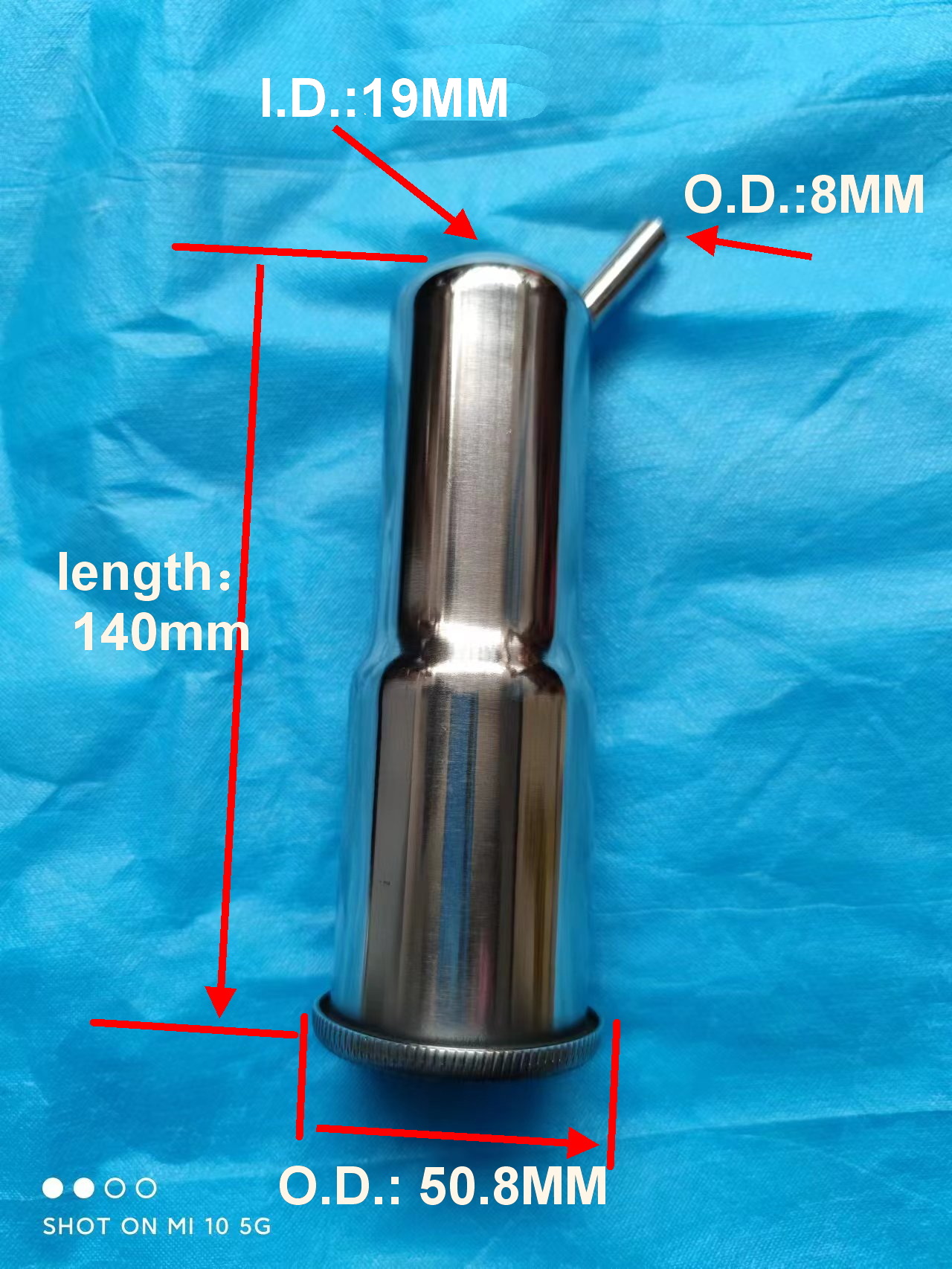 博美特奶杯奶牛挤奶机折边钢杯