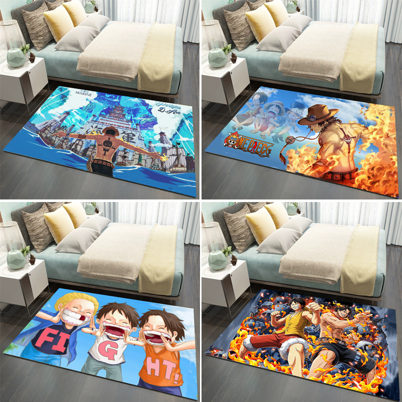 diy定制海贼王艾斯动漫卧室地毯二次元周边飘窗垫门垫创意礼物,居家布艺,地毯,淘宝优惠券,粉丝福利购,淘宝优惠卷