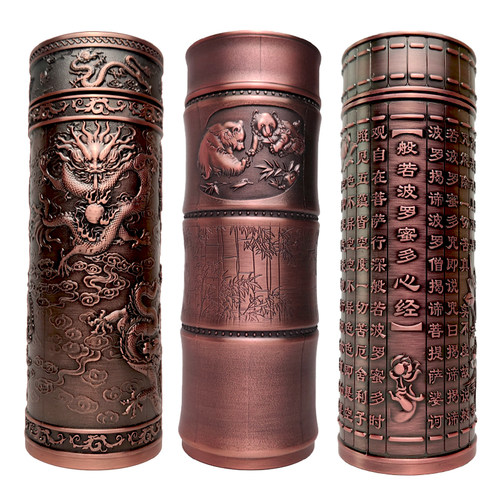 正品紫铜保温杯内胆办公室喝水