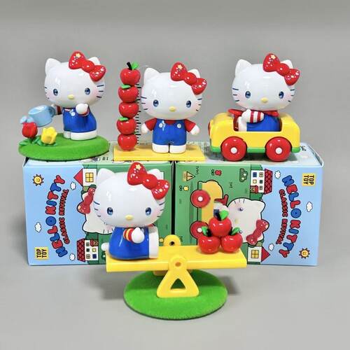 正版TOPTOY三丽鸥Hello Kitty经典重现系列盲盒手办摆件玩具礼物