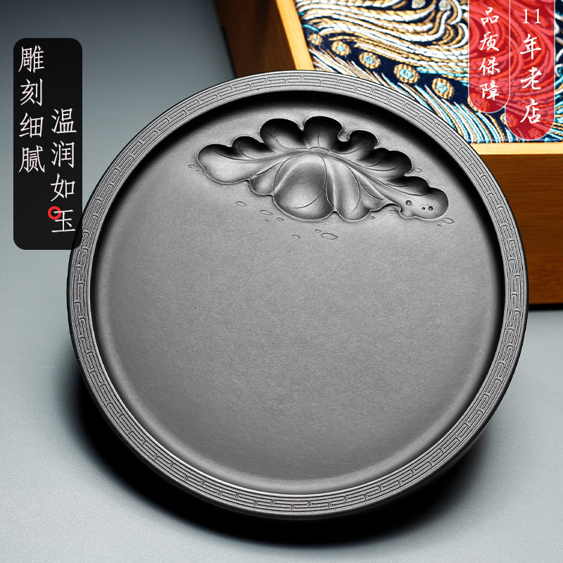 中国歙砚天然原石手工雕刻