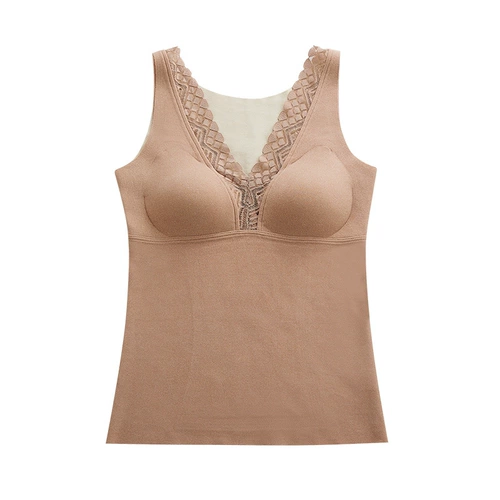 Демисезонная удерживающая тепло утепленная майка топ, кружевная лента, топ с чашечками, скульптурирующий утягивающий пояс на талию, красивая спина