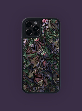 幻彩贝壳iPhone14Pro苹果13贝母滴胶11MAX手机壳12mini保护套XR