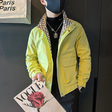 春秋款刺绣外套男高级感社会小伙立领网红夹克B323-JK03-P88，男装夹克，星座301C（原B323）