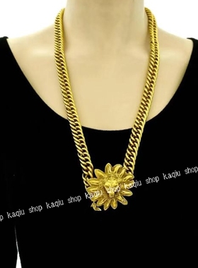 欧美项链重工宫廷镀金