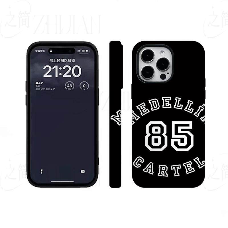 黑底85麦卡磨砂磁吸手机壳大孔亮面硬壳适用苹果iphone18promax华为PURAXVIEW1加ACE5至尊版VIVOS50PROMINI