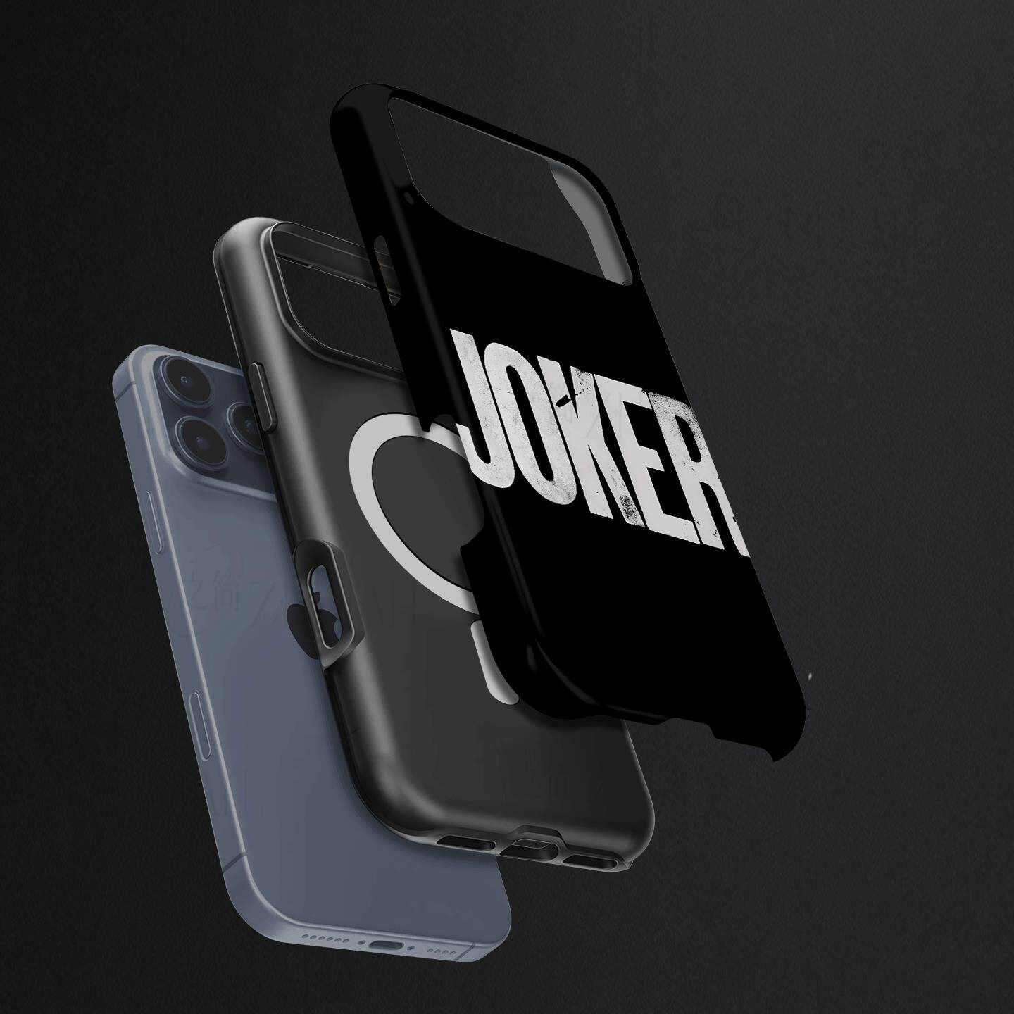 JOKER小丑硬壳磨砂磁吸手机壳适用苹果iphone17promax华为P60promate80proP80PRO三星S25PLUS