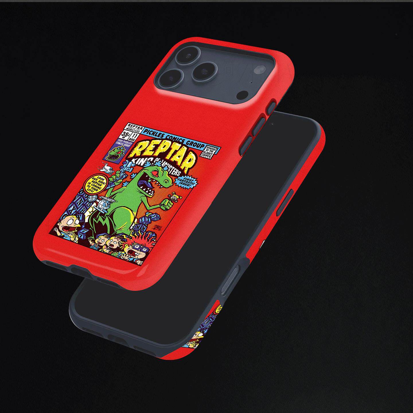 Reptar漫画封面硬壳磨砂磁吸手机壳适用苹果iphone17promax华为FINDX8至尊FINDX8PRO小米15PROP70PRO