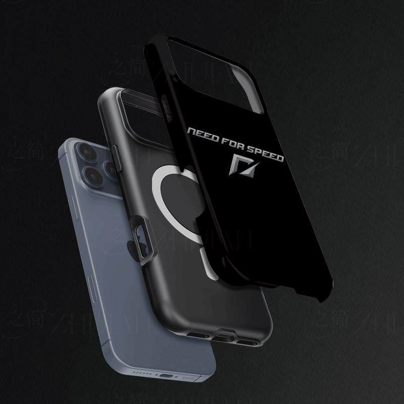 极品飞车磨砂磁吸手机壳大孔亮面硬壳适用苹果iphone18promax华为PURAXVIEW小米14PRO红米NOTE15PROPLUS