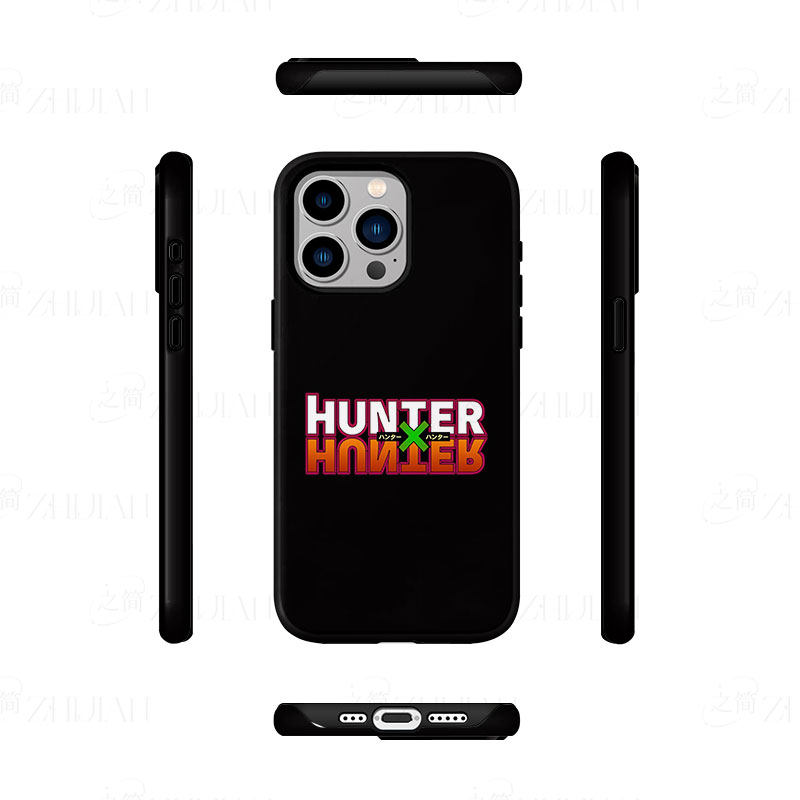 全职猎人磨砂磁吸手机壳大孔亮面硬壳适用苹果iphone18promax华为PURAXVIEW荣耀X60I1加ACEPRO