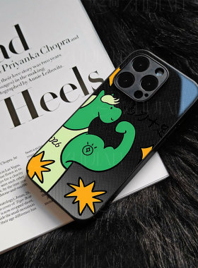 苹果17promax马力十足j玻璃手机壳马年新年祝福有钱适用苹果华为mate80proOPPOA6PRO红米K90PROMAXP70ULTRA