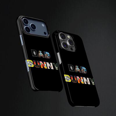 坏痞兔艺术字硬壳磨砂磁吸手机壳适用苹果iphone17promax华为P70PRO三星S25PLUS荣耀MAGIC7PROVIVOX200至尊