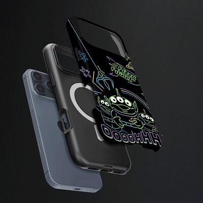霓虹风三眼仔硬壳磨砂磁吸手机壳适用苹果iphone17promax华为MATE80PROMAX荣耀MAGIC7PRO荣耀500proP70PRO