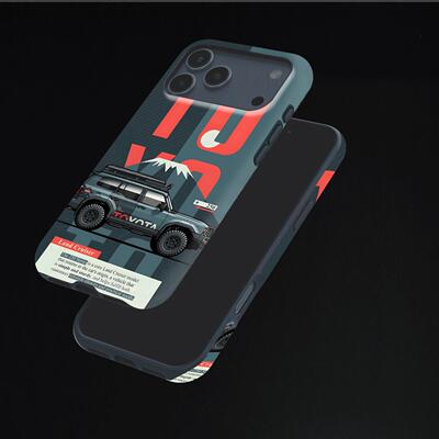 丰田陆巡250硬壳磨砂磁吸手机壳适用苹果iphone17promax华为FINDX8至尊VIVOX200SP60proVIVOX300PRO