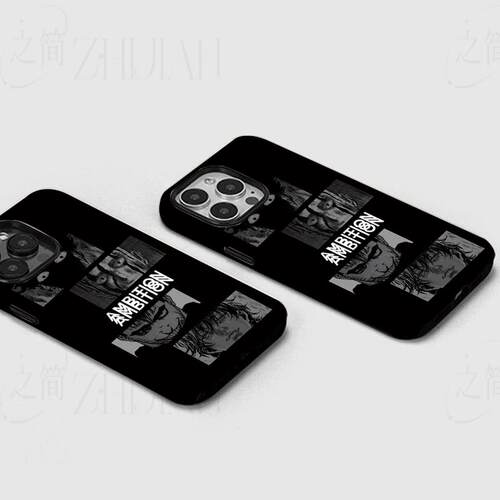 埼玉暗黑磨砂磁吸手机壳大孔亮面硬壳适用苹果iphone18promax华为PURAXVIEWOPPORENO11PRO1加ACE2V