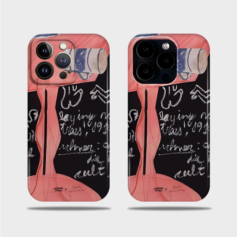 kpfcktkxb适用苹果华为荣耀vivooppo小米iphone14promax菲林硬亮面简约创意个性小众全包半包手机壳保护套