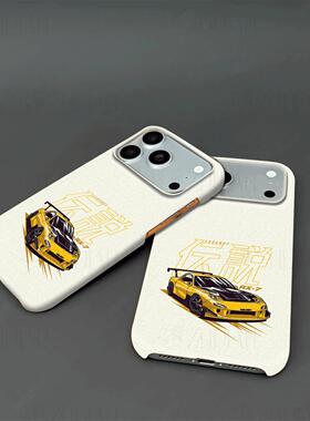 马自达RX7硬壳磨砂磁吸手机壳适用苹果iphone17promax华为P80ULTRAFINDX8至尊荣耀MAGIC8PRO荣耀400PRO