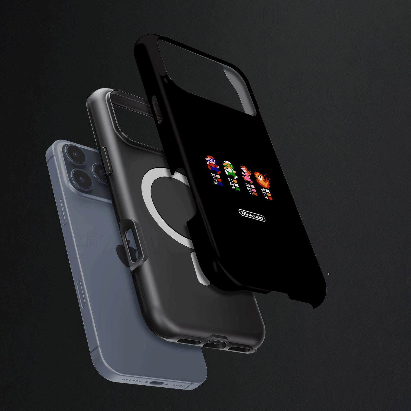 像素马里奥硬壳磨砂磁吸手机壳适用苹果iphone17promax华为荣耀MAGIC7PROMATE60PRO小米17PROMAXOPPOFINDX9PR