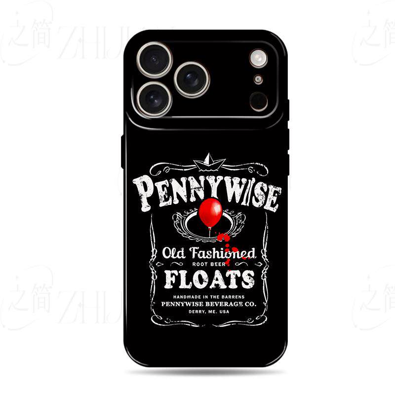 潘尼怀斯气球磨砂磁吸手机壳大孔亮面硬壳适用苹果iphone18promax华为PURAXVIEW小米13PRO荣耀X50I