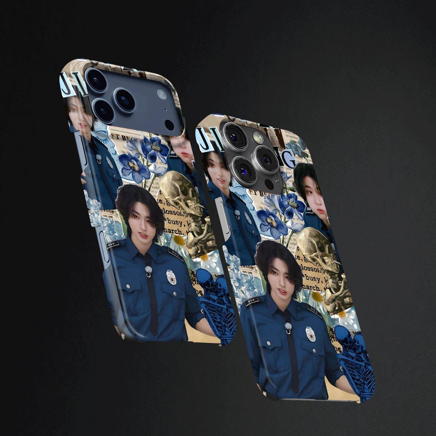 韩知城拼贴图硬壳磨砂磁吸手机壳适用苹果iphone17promax华为P70ULTRA荣耀MAGIC8PROVIVOX200PROMINI荣耀MAGI