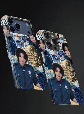 韩知城拼贴图硬壳磨砂磁吸手机壳适用苹果iphone17promax华为P70ULTRA荣耀MAGIC8PROVIVOX200PROMINI荣耀MAGI