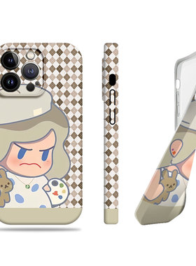 苹果17promax怒宝萌宠菲林情侣手机壳适用苹果华为红米TURBO4PROOPPOA97MATE60PRO+畅享60PRONOVA12PRO