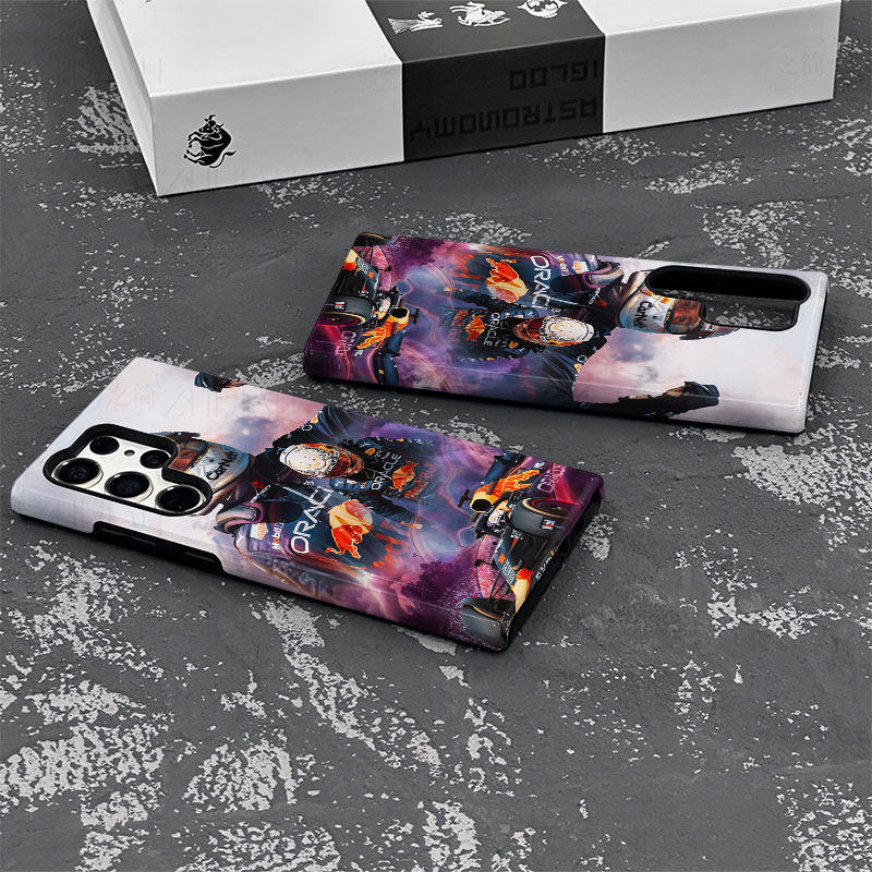 红牛F1夺冠磨砂磁吸手机壳大孔亮面硬壳适用苹果iphone18promax华为PURAXVIEW荣耀MAGIC8PRO华为P40PRO