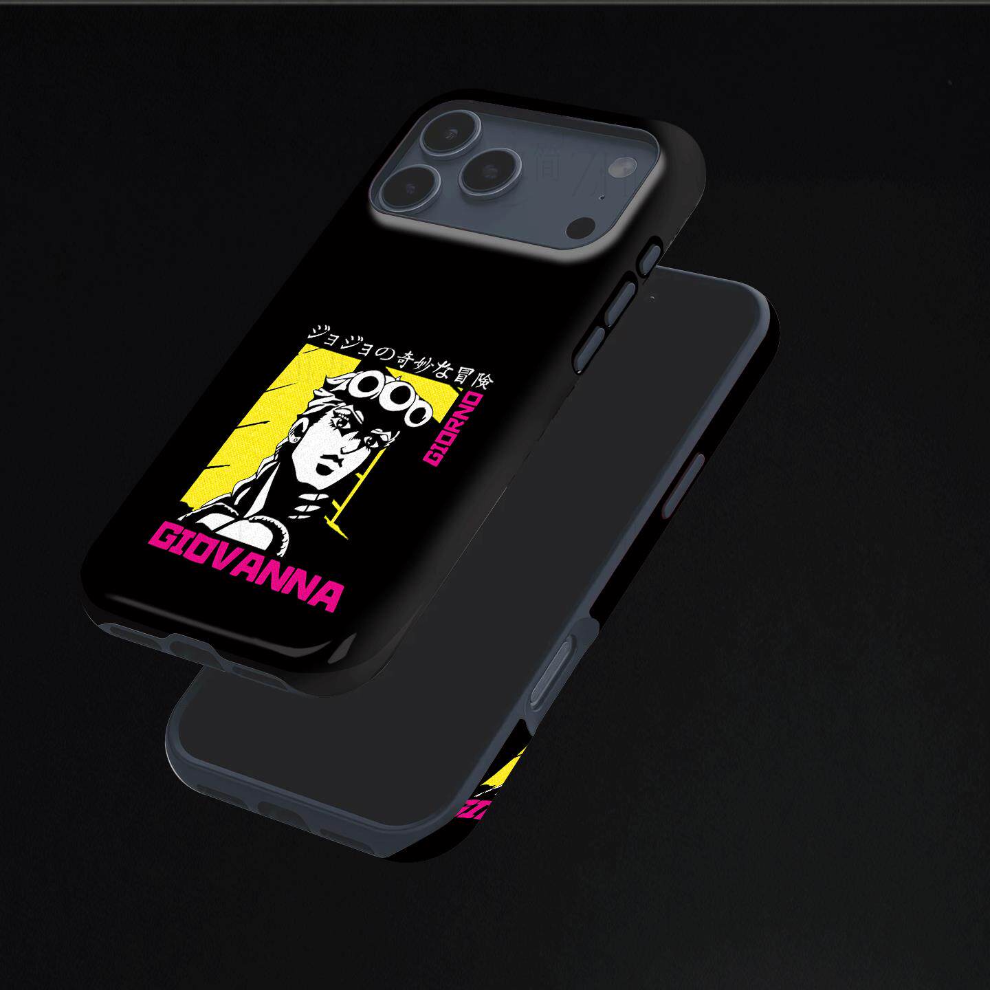 JOJO乔鲁诺硬壳磨砂磁吸手机壳适用苹果iphone17promax华为VIVOX200S小米14pro三星S25PLUS荣耀400PRO
