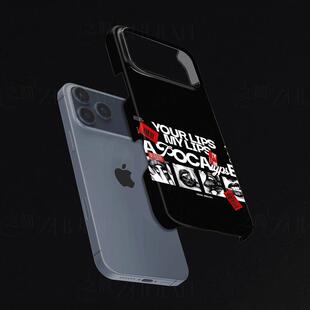 潮酷嘴唇磨砂磁吸手机壳大孔亮面硬壳适用苹果iphone18promax华为PURAXVIEW华为NOVA14PROIQOOZ11TURBO