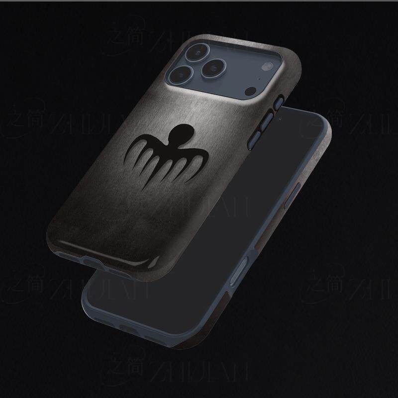 暗黑章鱼磨砂磁吸手机壳大孔亮面硬壳适用苹果iphone18promax华为PURAXVIEW荣耀MAGIC8PRO荣耀X60PRO