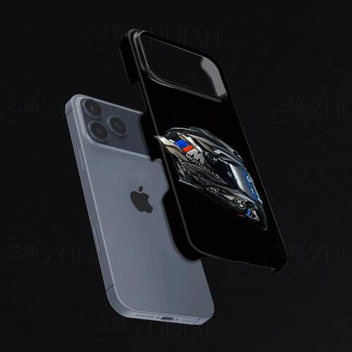宝马摩托头盔磨砂磁吸手机壳大孔亮面硬壳适用苹果iphone18promax华为PURAXVIEW荣耀MAGIC4PRO华为NOVA14PRO