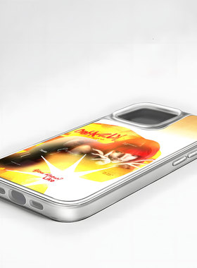 红发潮女海报手机壳大孔电镀黑框碳纤纹二合一磁吸适用苹果17promax华为MATE70PROPLUSPURA80ULTRAPURA80PROP